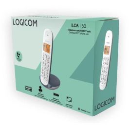 Teléfono fijo inalámbrico - LOGICOM - DECT ILOA 150 SOLO - Pizarra - Sin contestador automático