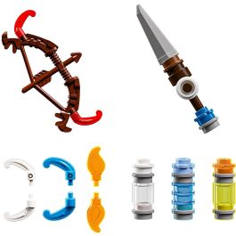 LEGO 77037 Horizon Adventures Aloy y Varl contra Testudien y Sawtooth - Juego de 9 años