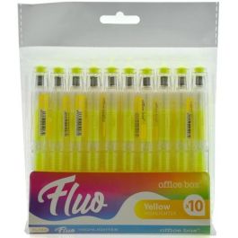 Office Box Marcador Fluorescente Fluo Recargable Amarillo Pack 10 Ud Precio: 4.79000038. SKU: B1JK5ZDFL7