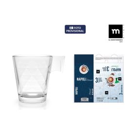 Juego de Tazas La Mediterránea Napoli diamond 3 Piezas (24 Unidades) Juego de Tazas La Mediterránea Napoli diamond 3 Piezas (24 Unidades)