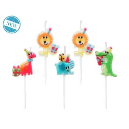 Set 5 Velas Animales Felices Precio: 1.49999949. SKU: B19BXY9MTW