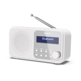 Sharp DR-P420 Radio Portátil Digital Blanco con DAB, DAB+, FM, Bluetooth 5.0 y Batería de 16h Sharp DR-P420 Radio Portátil Digital Blanco con DAB, DAB+, FM, Bluetooth 5.0 y Batería de 16h