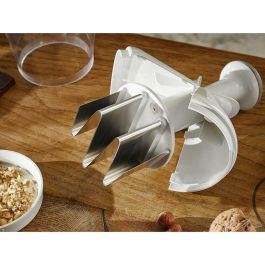 Leifheit Chopper Confort & Cle para Cocina, Empujador Flexible, Cuchilla Afilada, Paneles Laterales Plegables para Fácil Limpieza