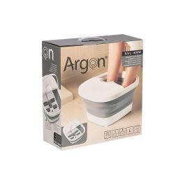 Argon Masajeador de Pies Plegable de Silicona 9.5L 400W, Calienta Agua, 35x14x38 cm (Set de 6)