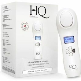 HQ 96068 Regenerador Facial Antienvejecimiento Terapia Frío y Vibración, 10 Niveles Temperatura, Batería 800 mAh Recargable USB