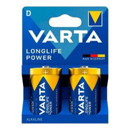Pila alkalina longlife power d - lr20 (blister cartón 2 unidades) ø34,2 x 61,5 mm Precio: 4.49999968. SKU: B17GAYXVE3