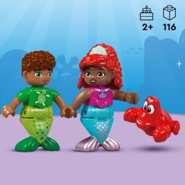 LEGO 10435 DUPLO Disney La Sirenita Ariel: El Palacio Mágico Subacuático - Set de Construcción con Figura de Ariel