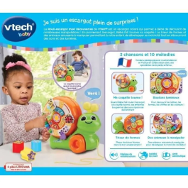 Vtech 3417765722059 Maxi Descubrimientos Rouli-Escargot - Idioma Francés