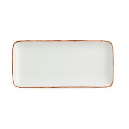 Ariane Fuente Rectangular Porcelana Terra 36x16,5 cm (6 Unidades)