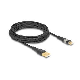 DeLOCK Cable USB 2.0 Tipo-A a USB Type-C Macho, Carga Rápida 60W, Longitud 3 Metros, Transparente, 480 Mbit/s Precio: 38.50000022. SKU: B15M7AN6DD