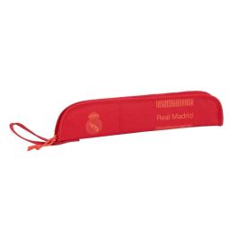 Safta Portaflautas Real Madrid 3ª Equipación Red 37x8x2 cm para Flauta Escolar