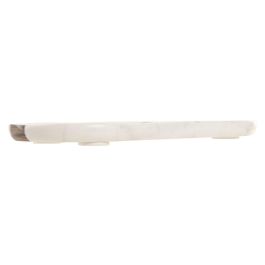 DKD Home Decor Soporte Cuchara de Mármol y Acacia Blanco Natural 23 x 11.5 x 1.8 cm, Apto Lavavajillas