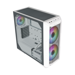 Cooler Master Caja HAF500 E-ATX Blanca Cristal Templado RGB