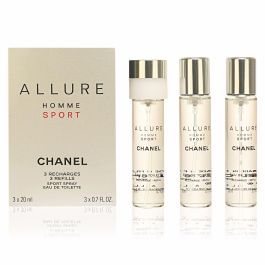 Chanel ALLURE HOMME SPORT Eau de Toilette Recarga Vaporizador Hombre Amaderada Especiada Frescura Vibrante 3 x 20 ml Precio: 91.50000035. SKU: B138LRJHHX