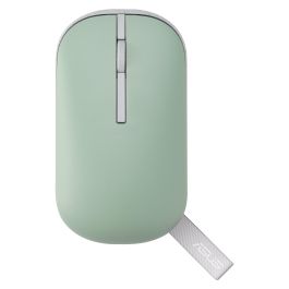 ASUS MD100 Ratón Inalámbrico RF Wireless + Bluetooth Óptico 1600 DPI Beige, Verde