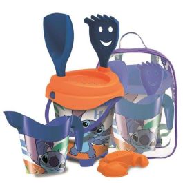 Unice Mochila con Cubo Castillo Stitch 32x25x18 cm