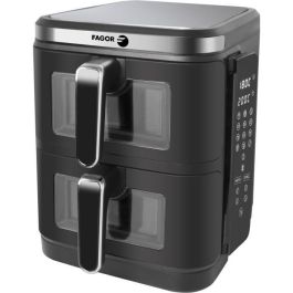 Freidora sin aceite FAGOR - Airfryer FGD11 - Capacidad 11L - Doble depósito 5,5 L - 12 programas de cocción - 2800W Freidora sin aceite FAGOR - Airfryer FGD11 - Capacidad 11L - Doble depósito 5,5 L - 12 programas de cocción - 2800W