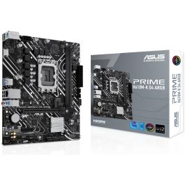 ASUS PRIME H610M-K D4 ARGB Placa Base micro ATX Intel H610 LGA 1700, DDR4, M.2, SATA III, Gigabit Ethernet