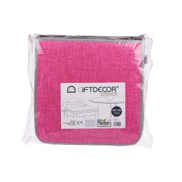 Cojin Silla 38X38Cm Rosa Giftdecor (24 Unidades) Cojin Silla 38X38Cm Rosa Giftdecor (24 Unidades)