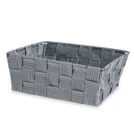Cesta de Tela Kipit 17 cm Gris - 21x18x8 cm, 1.7 l (24 Unidades) Cesta de Tela Kipit 17 cm Gris - 21x18x8 cm, 1.7 l (24 Unidades)