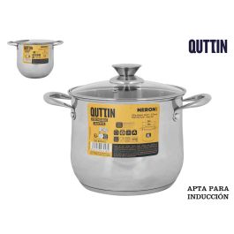 Olla New Neron 24 cm (8L) Acero Inoxidable con Tapa - Quttin (4 Unidades) Precio: 96.49999986. SKU: B1HG92P7T7