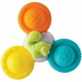 Infantino 305289 Juego de 3 Spinners de Silicona