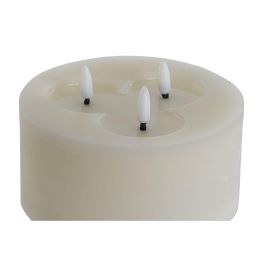 Vela LED Home ESPRIT Beige 15 x 15 x 7 cm (AA) Vela LED Home ESPRIT Beige 15 x 15 x 7 cm (AA)
