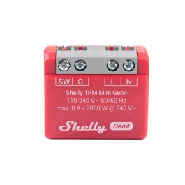 Shelly Módulo switch Gen 4 1PM Mini Wi-Fi BT