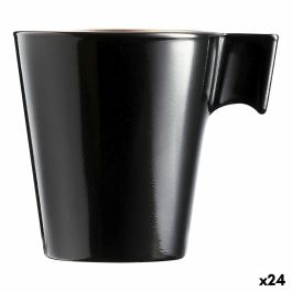 Taza Mug Luminarc Flashy Negro 80 ml Bicolor Vidrio (24 Unidades) Precio: 89.69000007. SKU: B123ZBMVVP