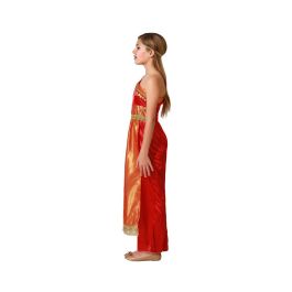 Disfraz de Hindú Naranja para Niña Infantil Talla 5-6 Años - Traje Completo de Carnaval con Vestido y Diadema de Temática Países del Mundo Disfraz de Hindú Naranja para Niña Infantil Talla 5-6 Años - Traje Completo de Carnaval con Vestido y Diadema de Temática Países del Mundo