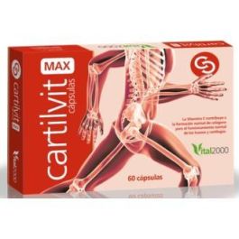 Cartilvit Max Suplemento Articular con Soja, Aguacate y Cúrcuma Cursol - 60 Cápsulas Precio: 24.9499998. SKU: B1H44D6MTW