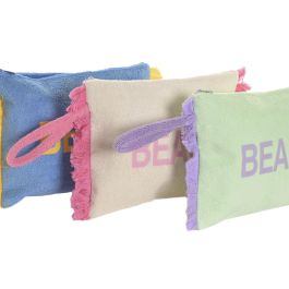 DKD Home Decor Neceser Mediterraneo Azul Verde 5 x 22 x 30 cm Poliester (6 Unidades)