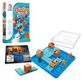 Smart Games Gatos Y Cajas SG450Es Juego De Ingenio Portátil Para Niños y Adultos +7 Años Precio: 19.59000043. SKU: B18WFCLRDD