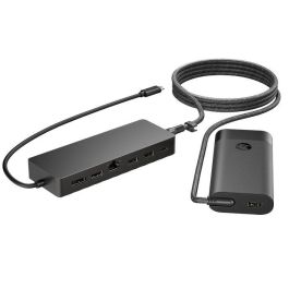 HP Hub USB-C Universal y Cargador para Portátil, Multipuerto con Doble Pantalla 4K, Carga Passthrough, Compatible con PCs USB-C Precio: 73.50000042. SKU: B132WCL62Q