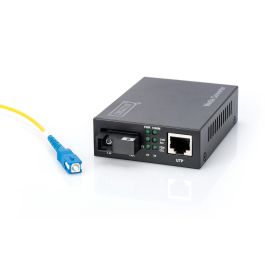 Digitus Bidirectional Gigabit RJ45 / SC Media Converter 10/100/1000Mbit/s Monomodo