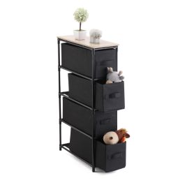 Inde Cajonera TNT/Madera 4 Cajones Confortime 47x20x90 cm