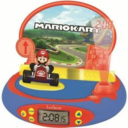 Lexibook Reloj Despertador Proyector MARIO KART Nintendo con 4 Sonidos de Videojuegos, Proyección de Hora y Alarma Repetición LCD Precio: 55.50000049. SKU: S7156053