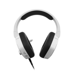 KROM Auriculares Gaming Alámbrico Diadema Kopa PRO Blanco Micrófono Omnidireccional Sonido Estéreo 50mm Compatibilidad Multiplataforma
