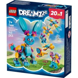 LEGO 71488 DREAMZzz Aventuras de Bunchu: Animales Creativos Set de Construcción Figura Articulada con 19 Formas e Izzie