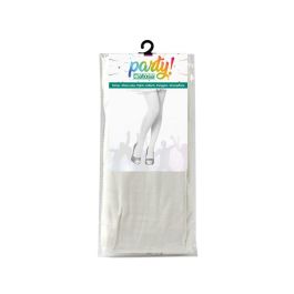Pantys Blancos Lisos para Adulto - Ideales para Disfraces de Ángel, Enfermera, Mimo o Muñeca