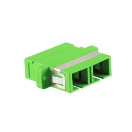 LOGON PROFESSIONAL FIBER COUPLER DUPLEX SC/SC - LIME GREEN/OM5 - 12PCS/PACK + SCREWS LOGON PROFESSIONAL FIBER COUPLER DUPLEX SC/SC - LIME GREEN/OM5 - 12PCS/PACK + SCREWS