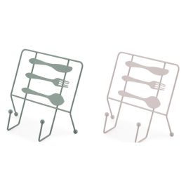 DKD Home Decor Atril Vintage Verde Menta Beige Metal 23 x 22 x 13 cm (4 Unidades) Precio: 9.78999989. SKU: B1H4VXJ385