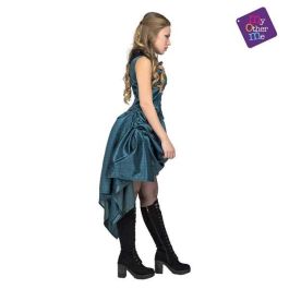 Disfraz chica saloon azul talla m-l Disfraz chica saloon azul talla m-l