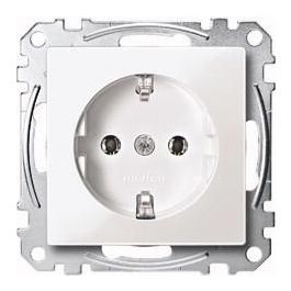 MERTEN MEG2301-0319 SCHUKO-Enchufe polarweiß glänzend Sys. M Tipo F, 1 Enchufe, Blanco, 16A, 250V Precio: 22.49999961. SKU: B1AQQ54F49