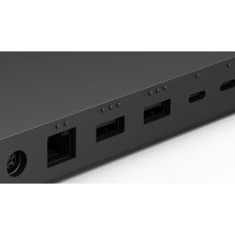 Microsoft Surface Thunderbolt 4 Dock Negro con Hub, 3 Puertos USB 3.2 Gen 2, 3 Puertos Thunderbolt 4, Ethernet 2500 Mbit/s