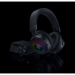 Razer Kraken V4 PRO Gaming Headset Inalámbrico y Alámbrico con THX Spatial Audio para PC/Móvil Negro