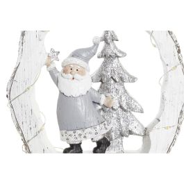 Figura Navidad Moderna DKD Home Decor Blanco Dorado 4.5 x 19 x 17 cm (2 Unidades) Figura Navidad Moderna DKD Home Decor Blanco Dorado 4.5 x 19 x 17 cm (2 Unidades)