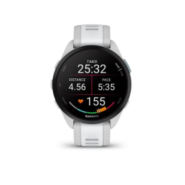 Garmin Forerunner 165 Reloj GPS Conectado 1.2 Pulsera Blanca y Gris Claro GAR1709167173226