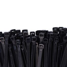 Bridas negras 7.6 x 300 mm nylon alta calidad (bolsa 100 unid.)