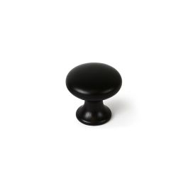 Blister con 4 pomos redondos para mueble fabricado en zamak acabado negro mate mod. 760 ø25mm rei Precio: 9.5000004. SKU: B1HL7YVVMP